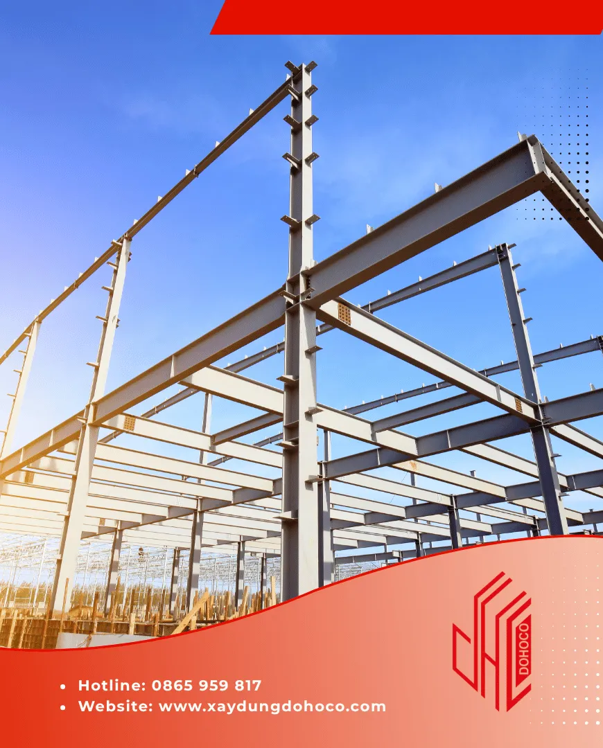 Thi công nhà xưởng tiền chế, nhà xưởng khung thép