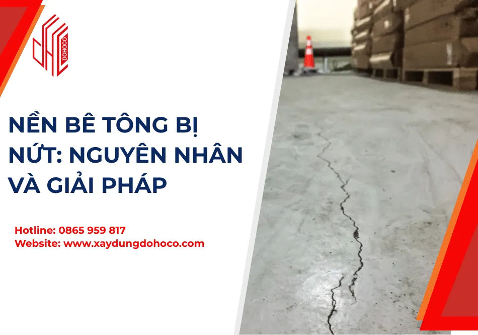 Nền Bê Tông Bị Nứt: Nguyên Nhân Và Giải Pháp