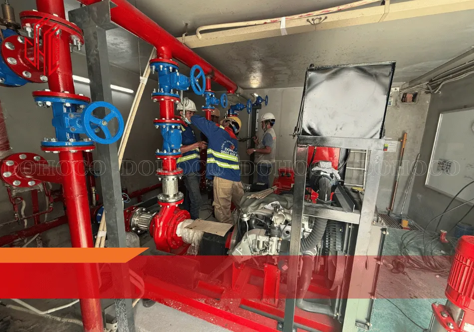 Cải tạo lắp đặt hệ thống bơm nhà xưởng 