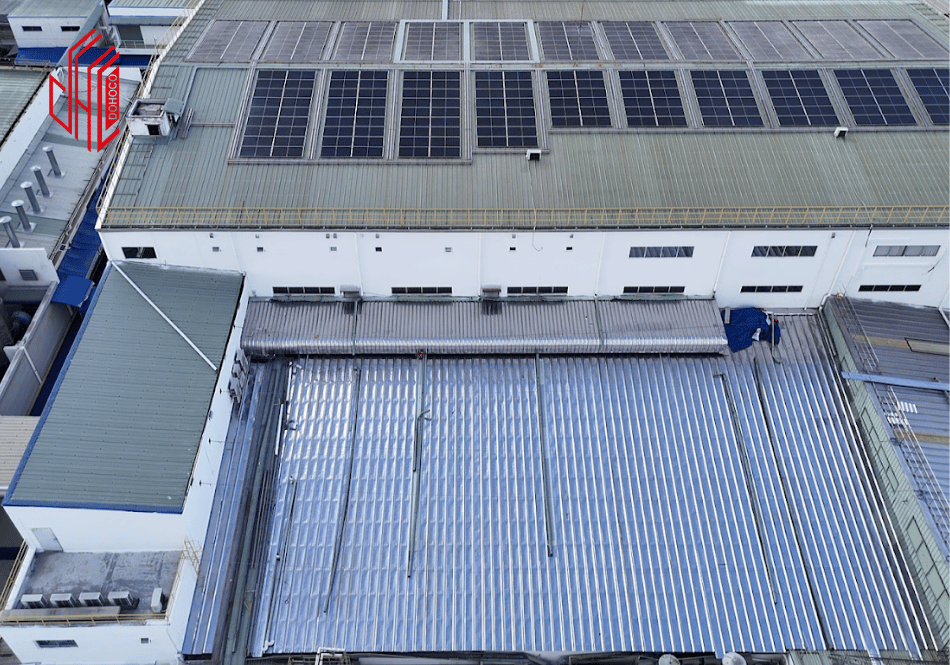 Dự án thay mái tôn inox 304 cho nhà xưởng 1500 m² 